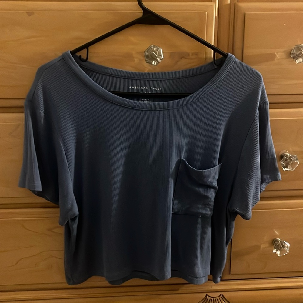 Blue tee shirt
